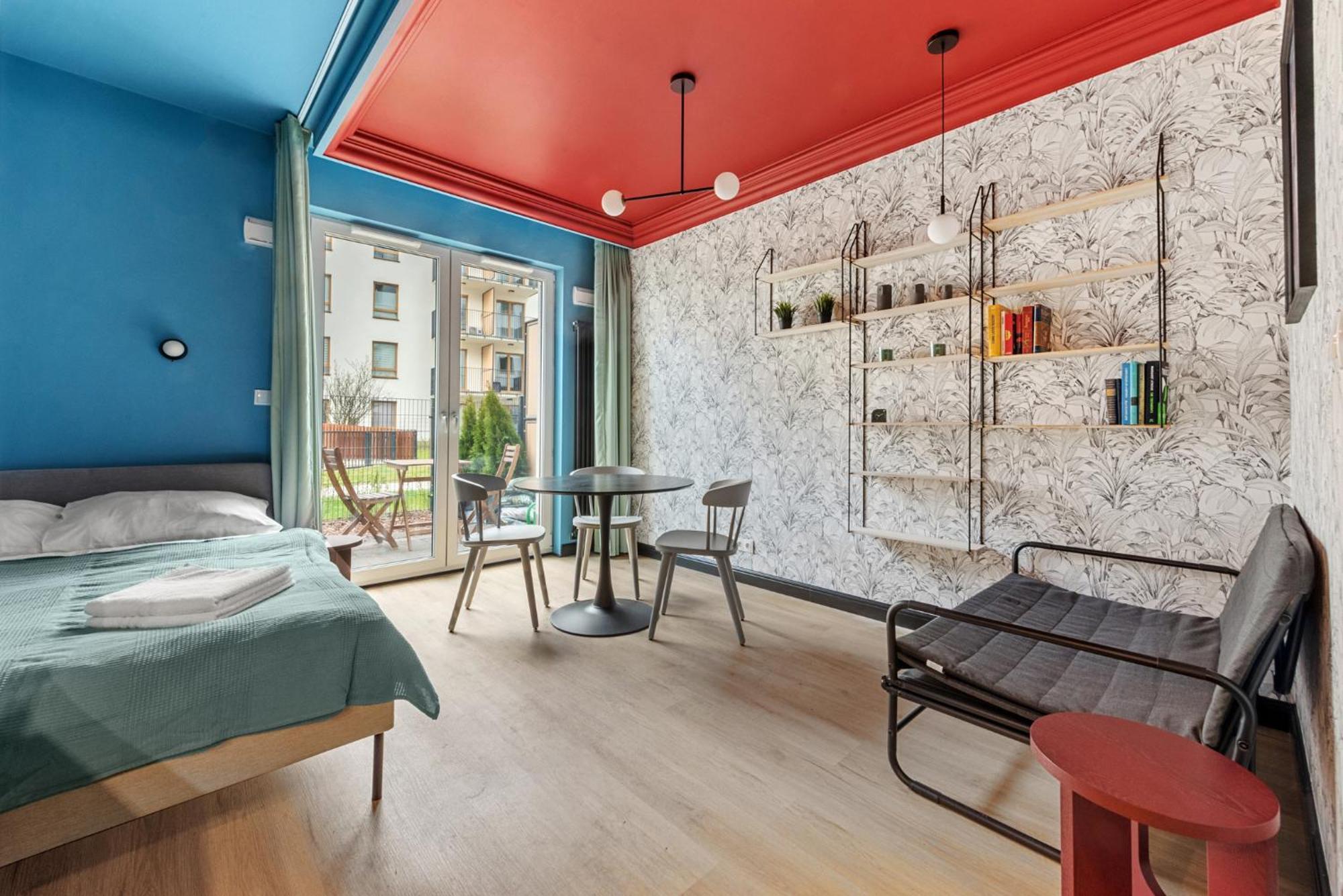 Colorful Apt Close To The Center Great Location Apartamento Varsóvia Exterior foto
