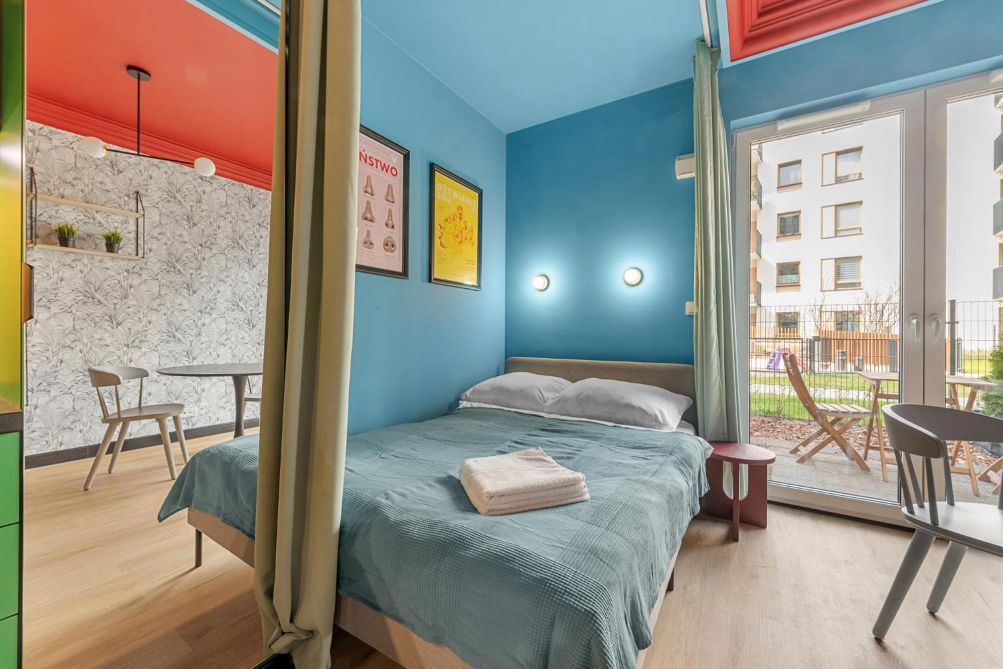 Colorful Apt Close To The Center Great Location Apartamento Varsóvia Exterior foto